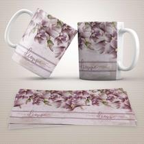 Caneca Personalizada Flores 08 Caneca Personalizada Flores 08