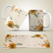 Caneca Personalizada Flores 12