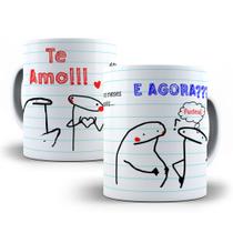 Caneca Personalizada - Flork Bento, Te amo e agora