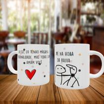 Caneca Personalizada Flork Namorados Eu Sei Tenho Múltipla Personalidade... Caneca Personalizada Flork Namorados Eu Sei Tenho Múltipla Personalidade...
