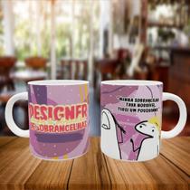 Caneca Personalizada Flork Profissão Designer de Sobrancelhas Caneca Personalizada Flork Profissão Designer de Sobrancelhas