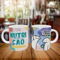 Caneca Personalizada Flork Profissão Nutrição Caneca Personalizada Flork Profissão Nutrição