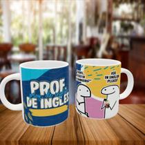 Caneca Personalizada Flork Profissão Professor de Inglês