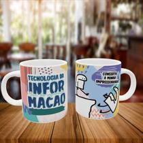 Caneca Personalizada Flork Profissão Tecnologia da Informação Caneca Personalizada Flork Profissão Tecnologia da Informação