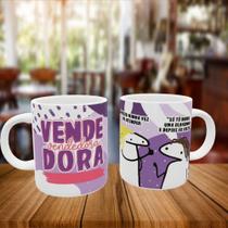 Caneca Personalizada Flork Profissão Vendedora Caneca Personalizada Flork Profissão Vendedora