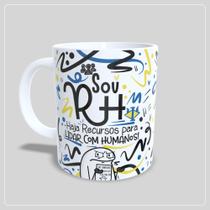 Caneca Personalizada Flork Profissões Sou Rh