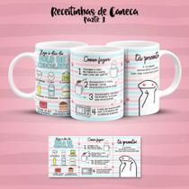 Caneca Personalizada Flork Receita Diversos Modelos Meme Bento Cake Engraçada Porcelana OFERTA!