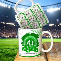 Caneca personalizada futebol Calendario 2026 - 325ML - PRESENTE