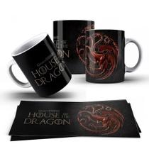 Caneca Personalizada Game Of Thrones House Of The Dragon - A Casa do Dragão