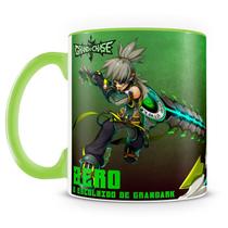 Caneca Personalizada Grand Chase - Personagem Zero - Porcelana de Alto Brilho