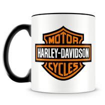 Caneca Personalizada Harley-Davidson - Porcelana de Alto Brilho