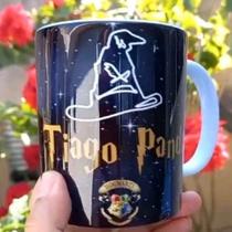 Caneca Personalizada Harry Potter Escudo Casas - Grifinória Sonserina Lufa Lufa Corvinal Caneca Personalizada Harry Potter Escudo Casas - Grifinória Sonserina Lufa Lufa Corvinal