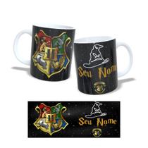 Caneca Personalizada Harry Potter Escudo Casas - Grifinória Sonserina Lufa Lufa Corvinal Caneca Personalizada Harry Potter Escudo Casas - Grifinória Sonserina Lufa Lufa Corvinal