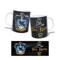 Caneca Personalizada Harry Potter Escudo Casas - Grifinória Sonserina Lufa Lufa Corvinal Caneca Personalizada Harry Potter Escudo Casas - Grifinória Sonserina Lufa Lufa Corvinal