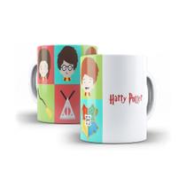 Caneca Personalizada Harry Potter Icones 325Ml - 00291