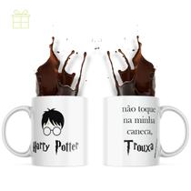 Caneca Personalizada Harry Potter - Não Toque Trouxa Caneca Personalizada Harry Potter - Não Toque Trouxa