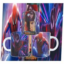 Caneca Personalizada Homem Aranha Homem Aranha Miles Morales Marvel Herói