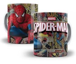 Caneca Personalizada Homem-Aranha Marvel - Porcelana Modelo 10 Caneca Personalizada Homem-Aranha Marvel - Porcelana Modelo 10