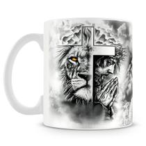Caneca Personalizada Jesus Cristo - Cerâmica Premium 325ml
