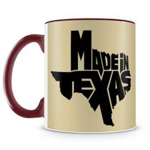 Caneca Personalizada Made in Texas Country - Cerâmica de Alta Qualidade Caneca Personalizada Made in Texas Country - Cerâmica de Alta Qualidade