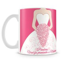 Caneca Personalizada Madrinha de Casamento com Frase Promocional