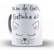 Caneca Personalizada Mãe de Gato Gatinha é