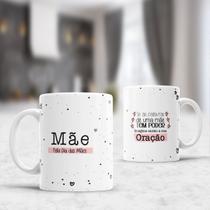 Caneca personalizada mãe feliz dia das mães