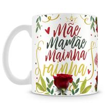 Caneca Personalizada Mãe, Mamãe, Mainha, Rainha com Foto - Presente Especial Caneca Personalizada Mãe, Mamãe, Mainha, Rainha com Foto - Presente Especial