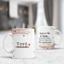Caneca personalizada mãe vovó feliz dia das mães Caneca personalizada mãe vovó feliz dia das mães