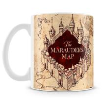 Caneca Personalizada Mapa do Maroto em Porcelana Caneca Personalizada Mapa do Maroto em Porcelana