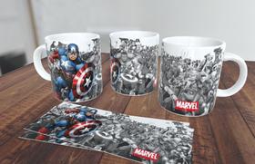 Caneca Personalizada Marvel Capitão América 327