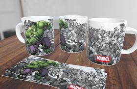 Caneca Personalizada Marvel Hulk 342 - Guria Criativa