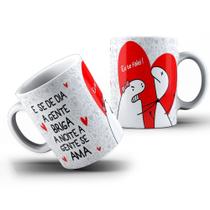 Caneca Personalizada Meme Flork A Noite A Gente Se Ama