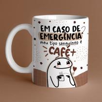 Caneca Personalizada Meme Flork Tipo Sanguíneo É Café Caneca Personalizada Meme Flork Tipo Sanguíneo É Café