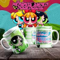 Caneca personalizada meninas super poderosas xicara ceramica porcelana