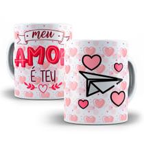 Caneca Personalizada Meu Amor é teu