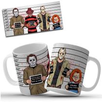 Caneca Personalizada Michael Myer Freddy Krueger Jason Chuky Caneca Personalizada Michael Myer Freddy Krueger Jason Chuky