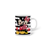 Caneca Personalizada Mickey e Minnie Coração