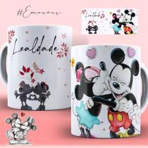 Caneca Personalizada Mickey e Minnie - Lealdade
