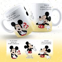 Caneca Personalizada Mickey / Minnie 820 Menor Frete