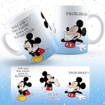 Caneca Personalizada Mickey / Minnie 821 Menor Frete
