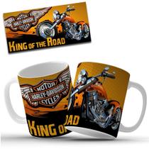 Caneca Personalizada Motor Harley Davidson Rei da Estrada Caneca Personalizada Motor Harley Davidson Rei da Estrada