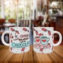 Caneca Personalizada Namorados Eu Te Amo Mais Que Chocolate Caneca Personalizada Namorados Eu Te Amo Mais Que Chocolate