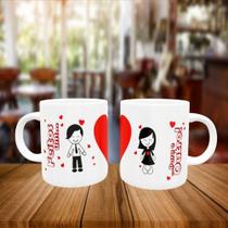 Caneca Personalizada Namorados Feitos um Para o Outro Caneca Personalizada Namorados Feitos um Para o Outro