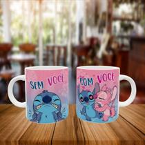 Caneca Personalizada Namorados sem Você com Você Caneca Personalizada Namorados sem Você com Você