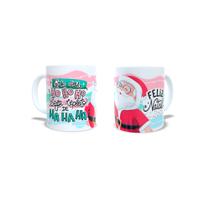 Caneca personalizada Natal Ho ho ho Caneca personalizada Natal Ho ho ho