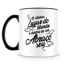Caneca Personalizada O Melhor Lugar do Mundo - Porcelana Brilhante Caneca Personalizada O Melhor Lugar do Mundo - Porcelana Brilhante