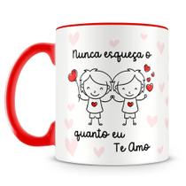 Caneca Personalizada O Quanto Eu Te Amo - Menino e Menino Caneca Personalizada O Quanto Eu Te Amo - Menino e Menino