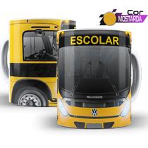 Caneca Personalizada Onibus Escolar