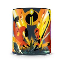 Caneca Personalizada Os Incríveis - 325ml - Cerâmica de Alta Qualidade